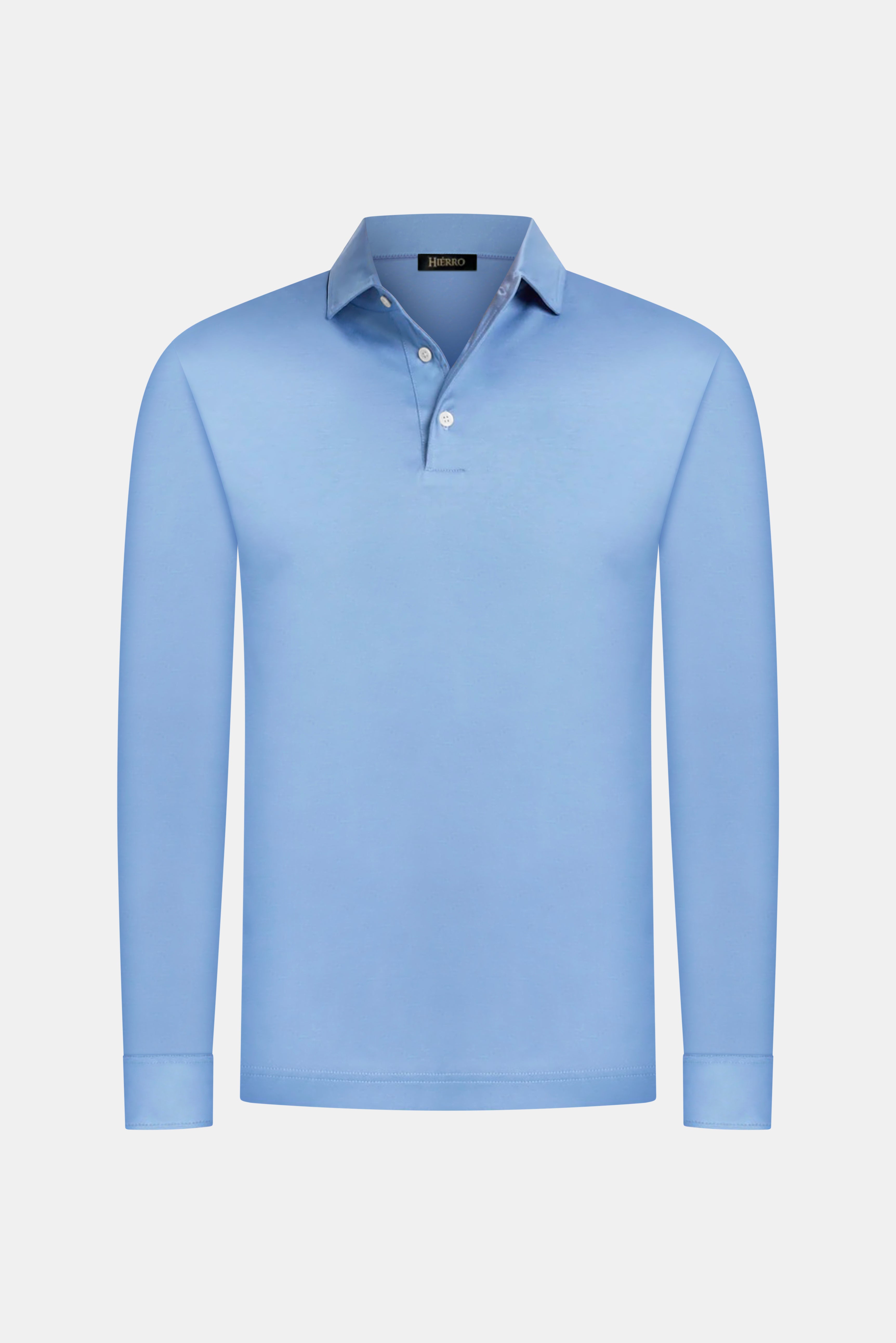 Blue Longsleeve Polo