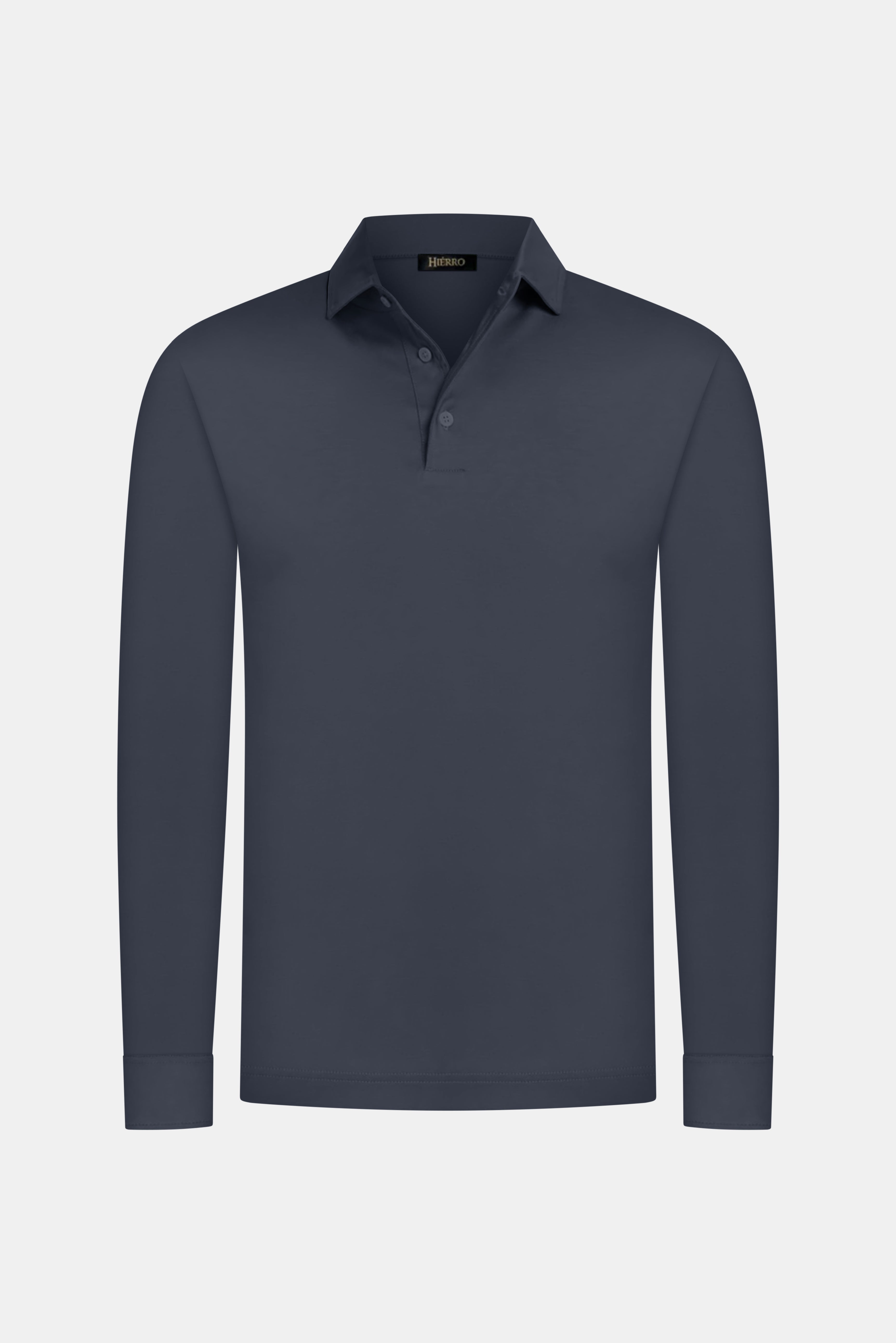 Slate Longsleeve Polo