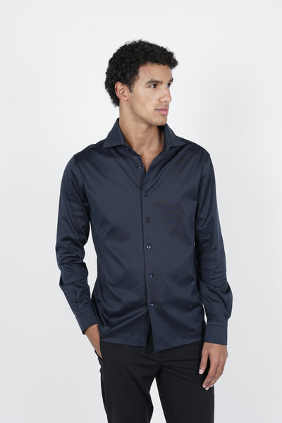 Dark Navy Overhemd
