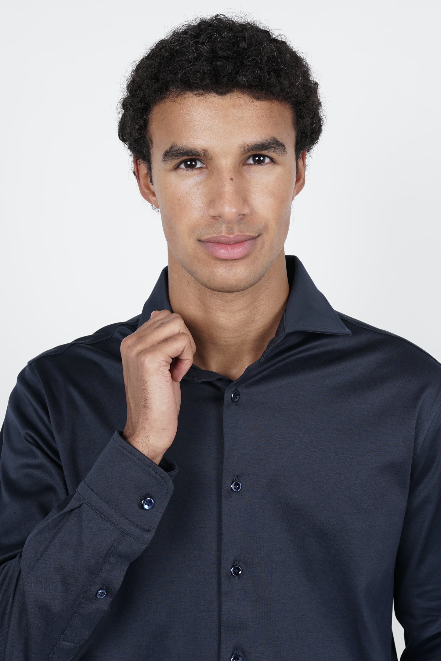 Dark Navy Overhemd