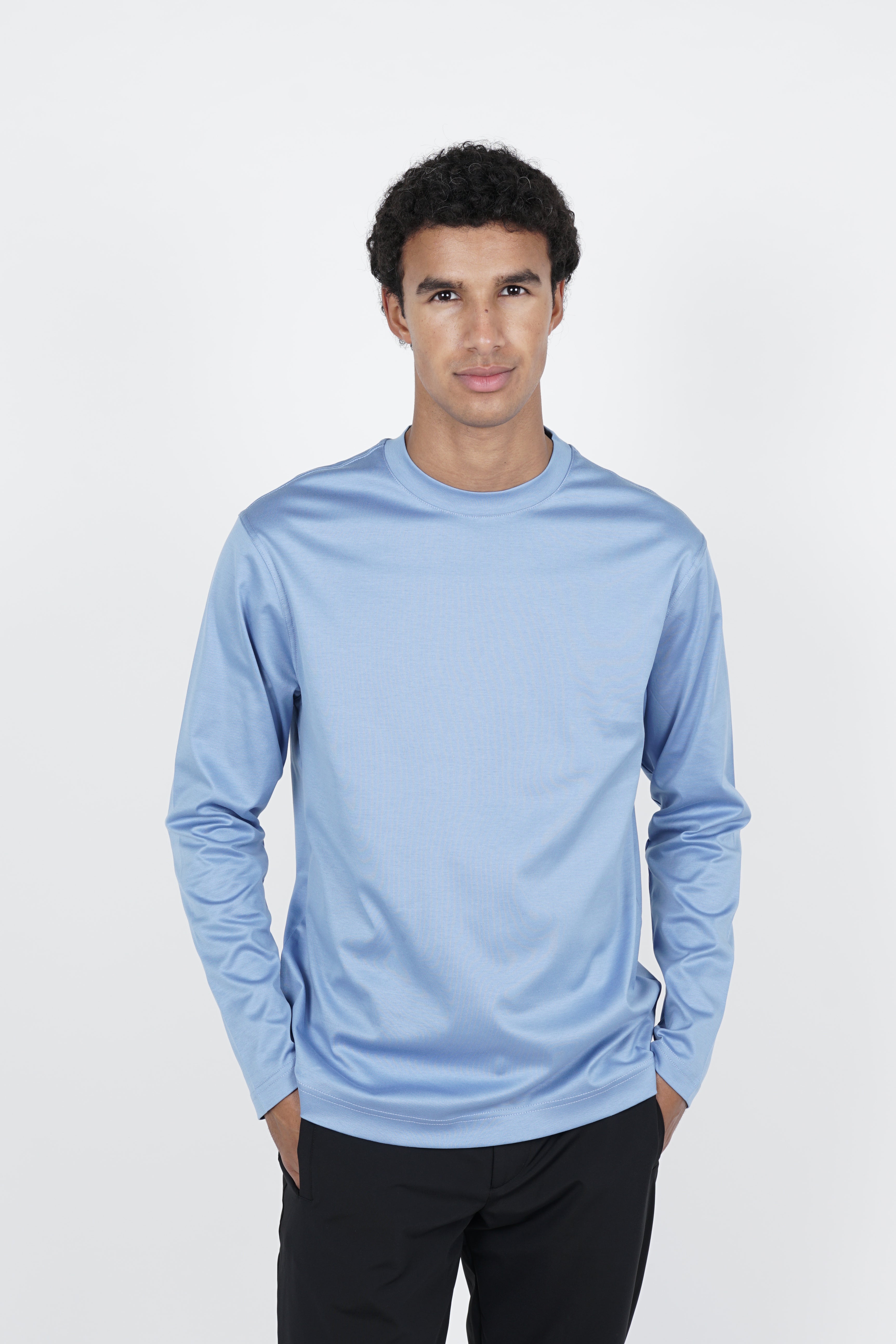 Blue Longsleeve T-Shirt