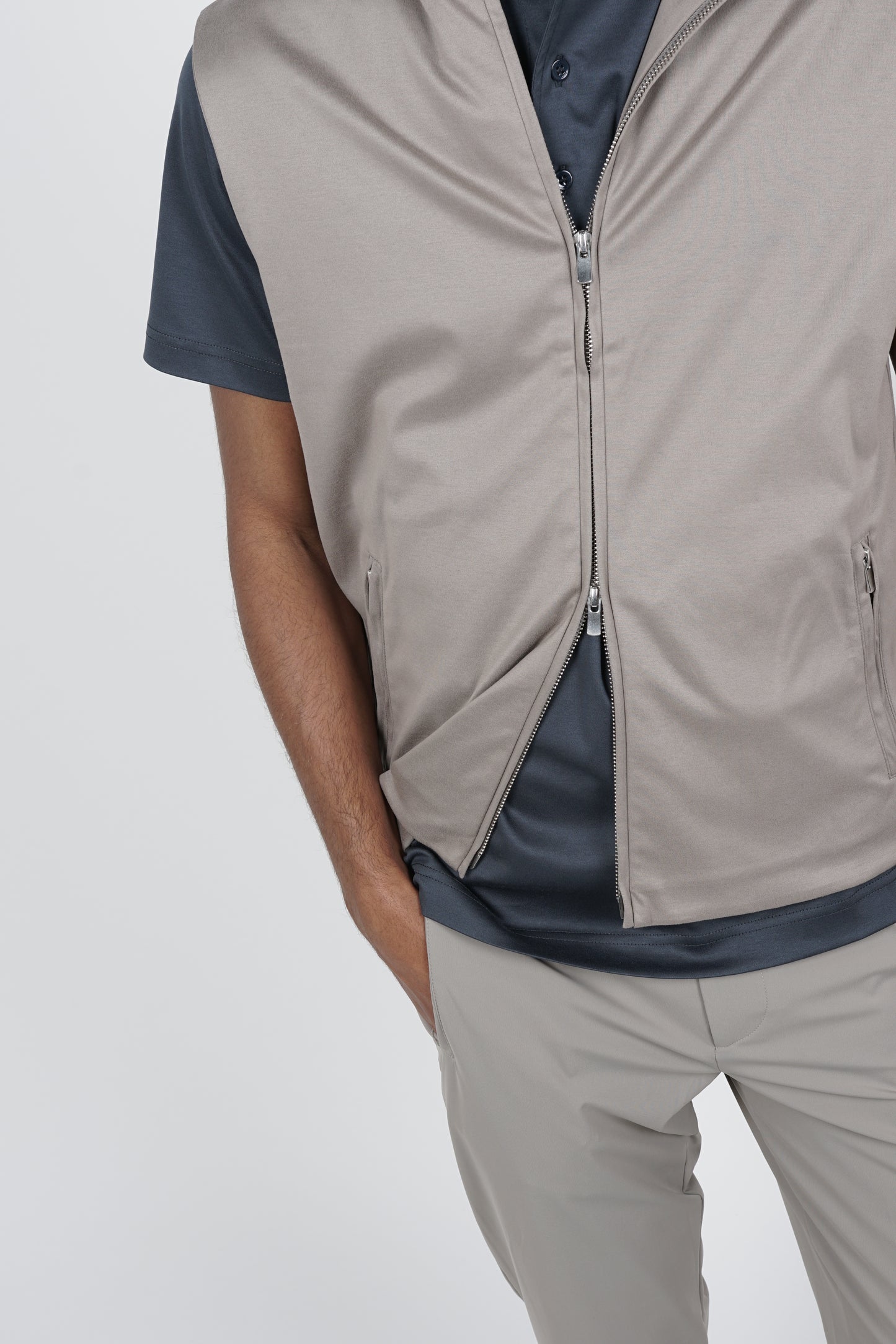 Filoscozia Bodywarmer Piombo