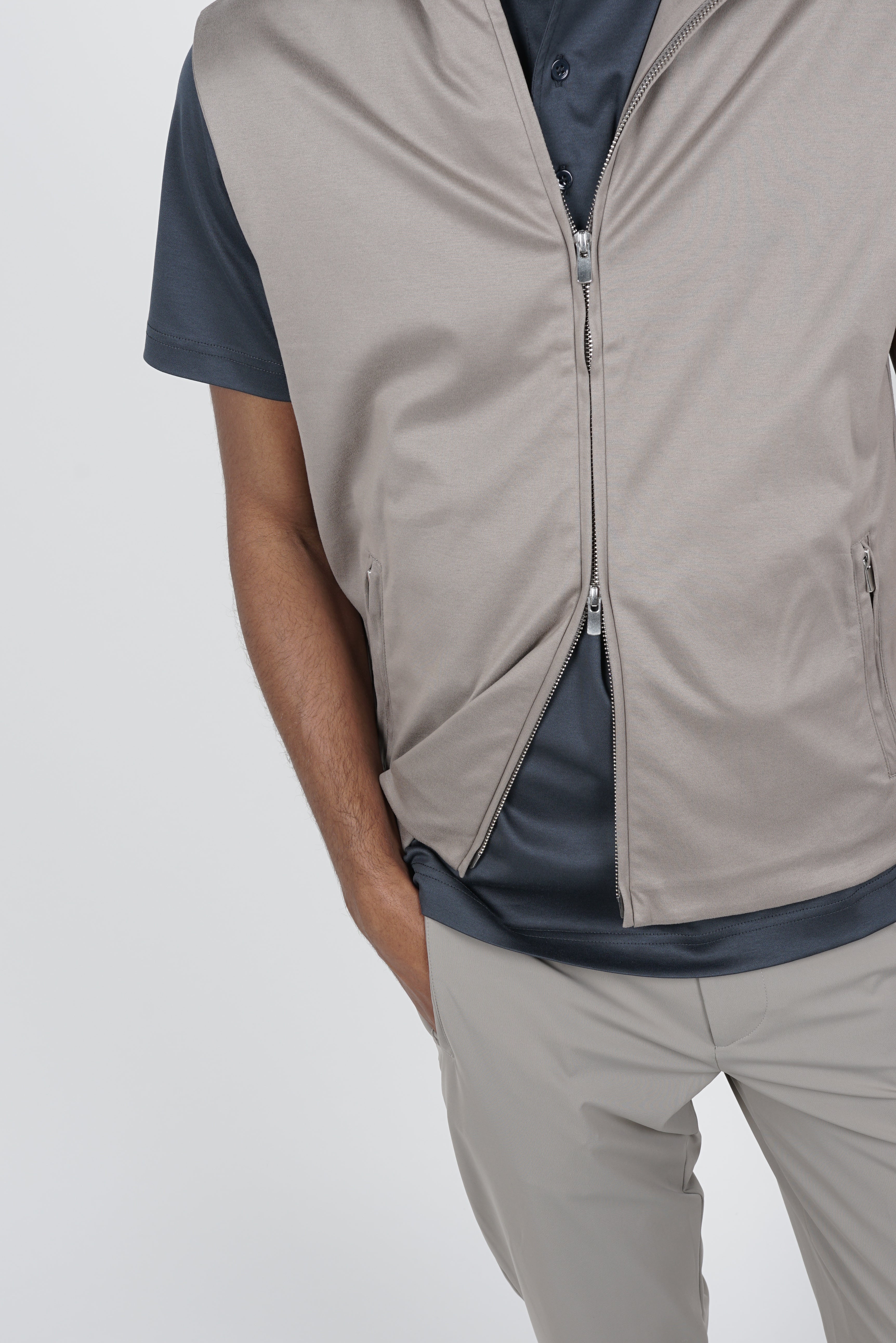 Taupe Bodywarmer