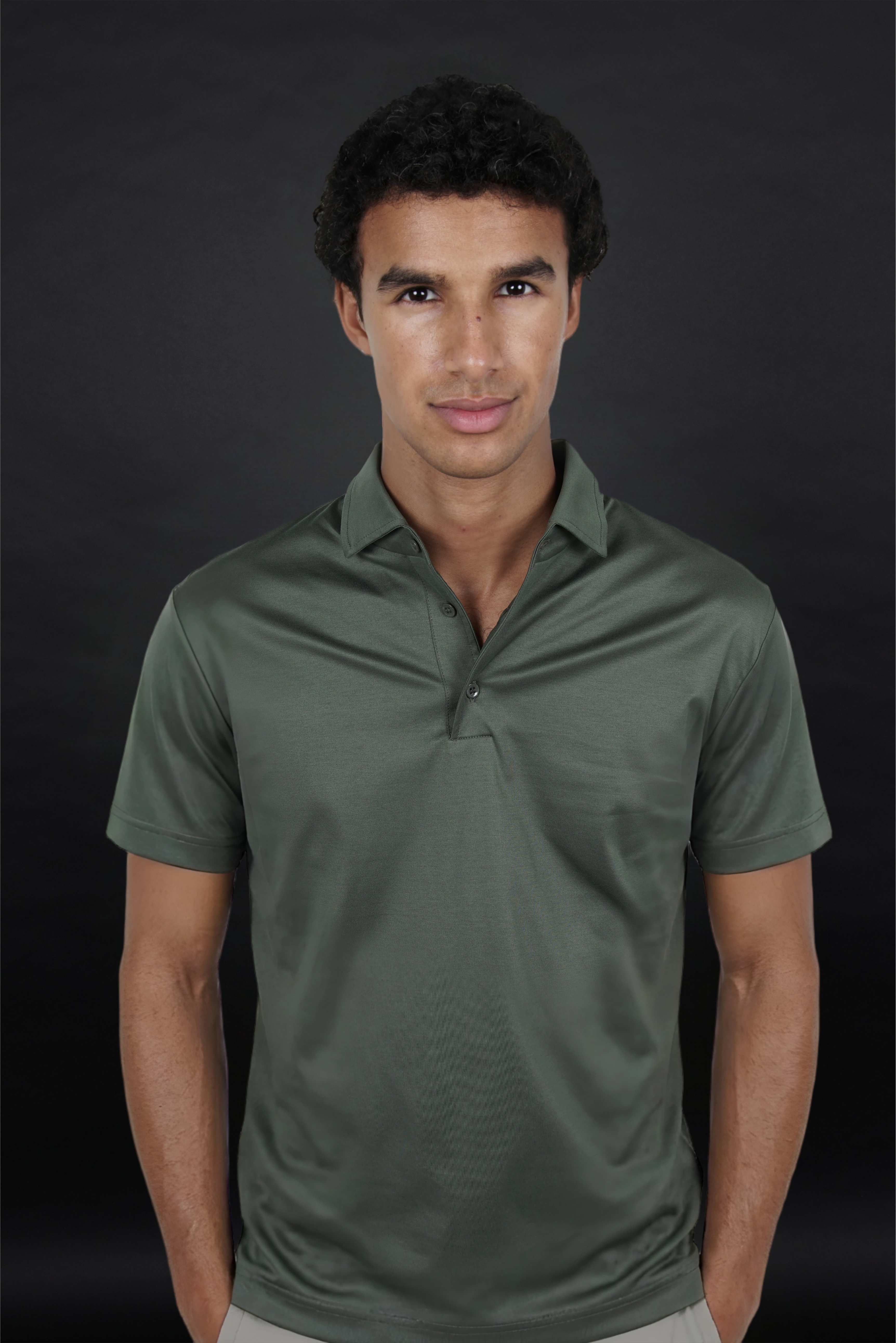 Army Green Polo