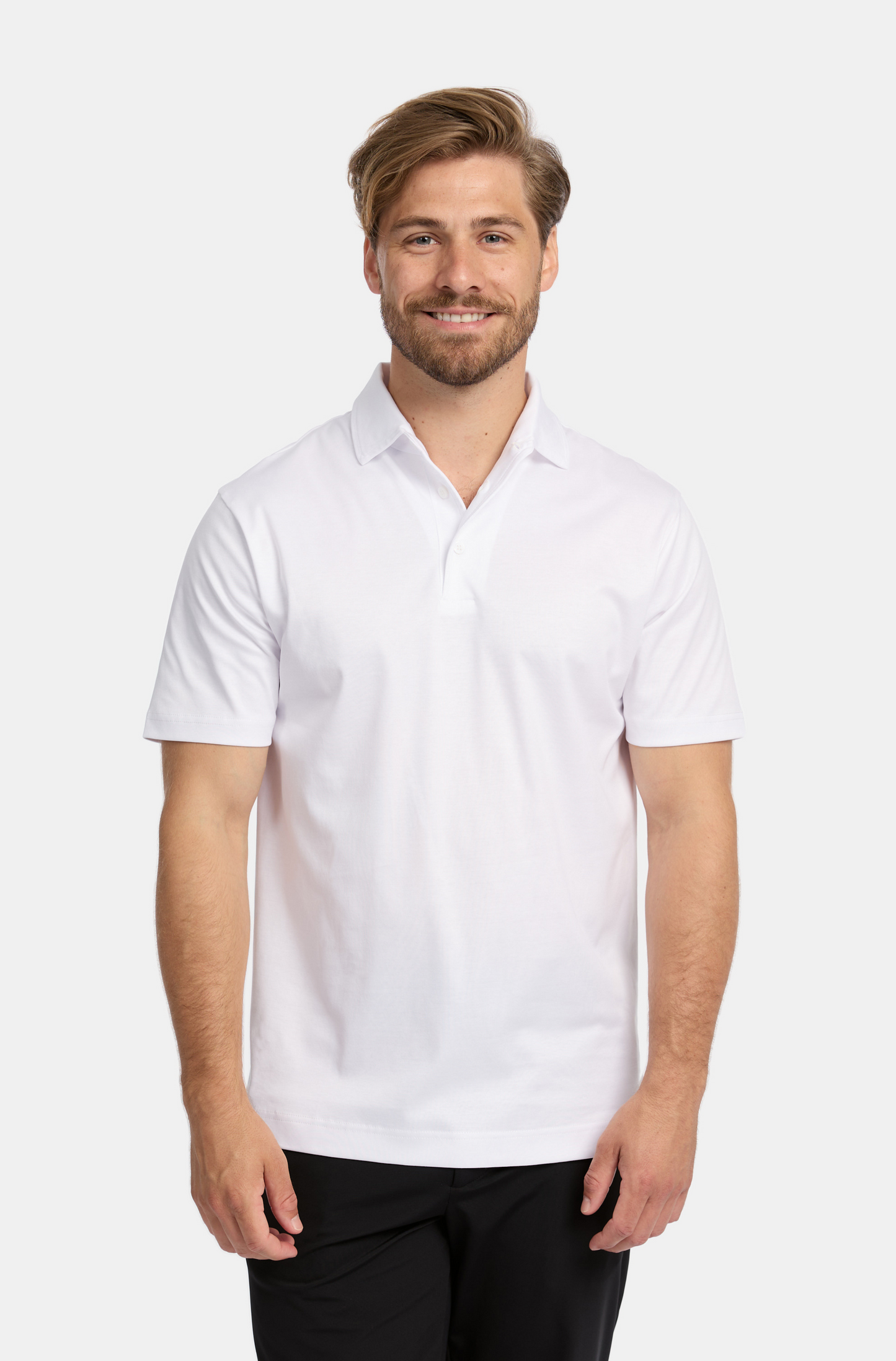 Bianco White Polo