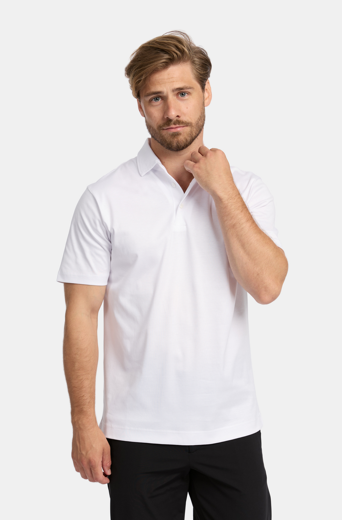 Bianco White Polo