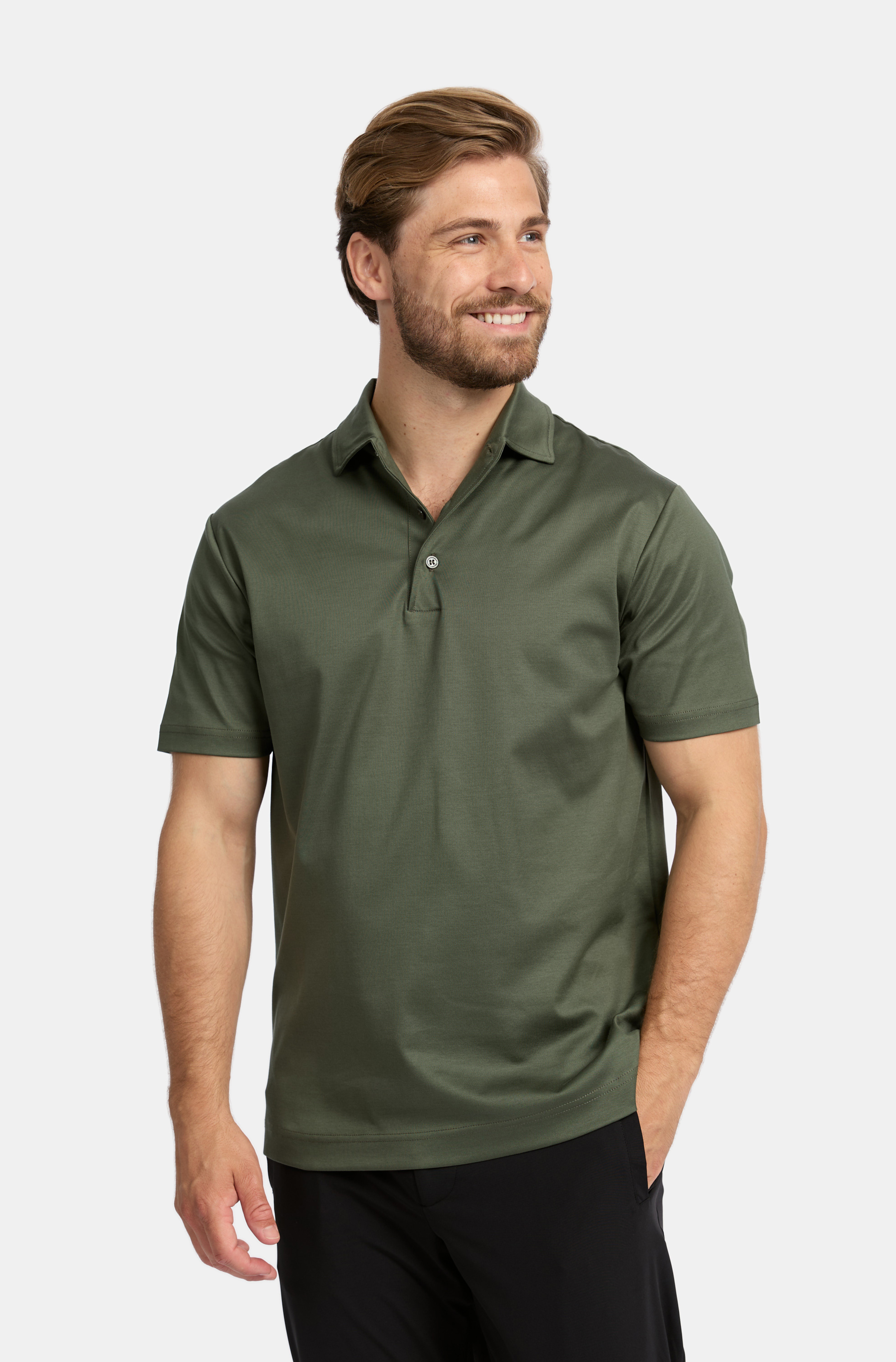 Army Green Polo