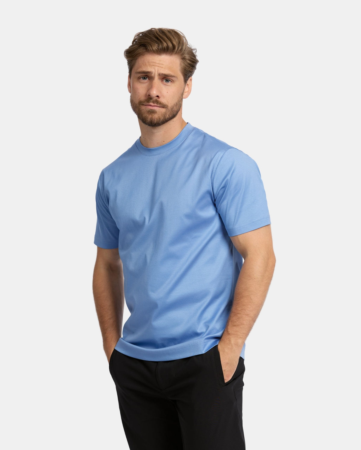 Blue Supima T-shirt
