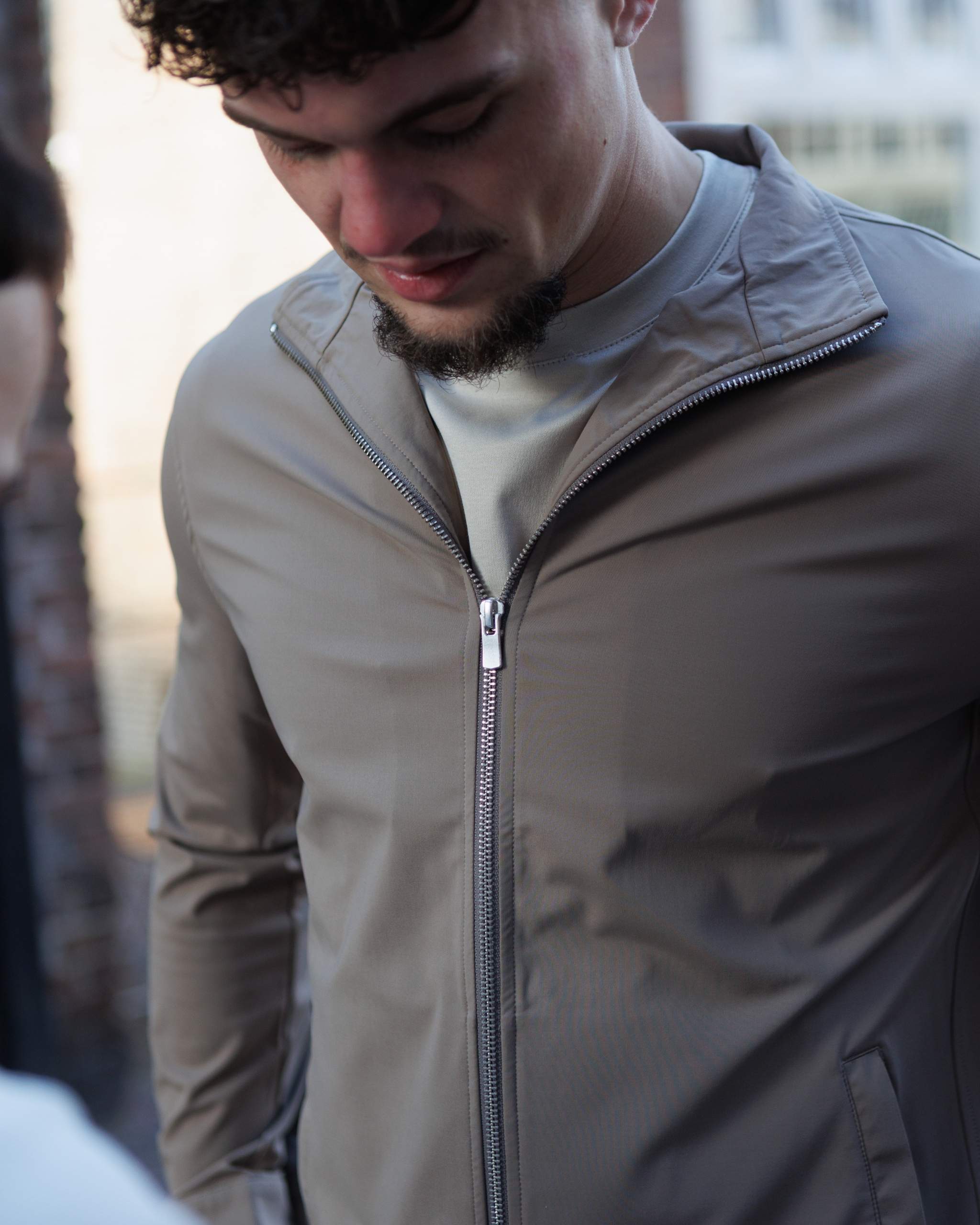 Dark Taupe Tech Suit
