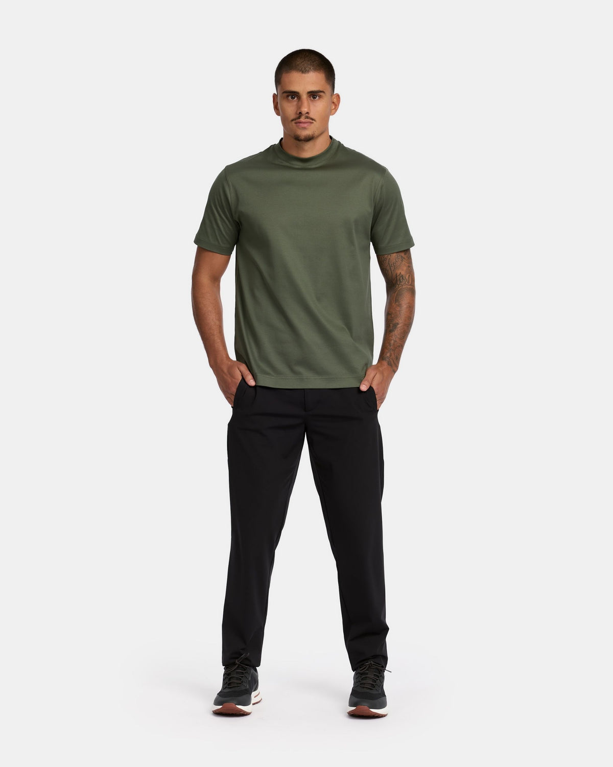 Army Green Supima T-Shirt