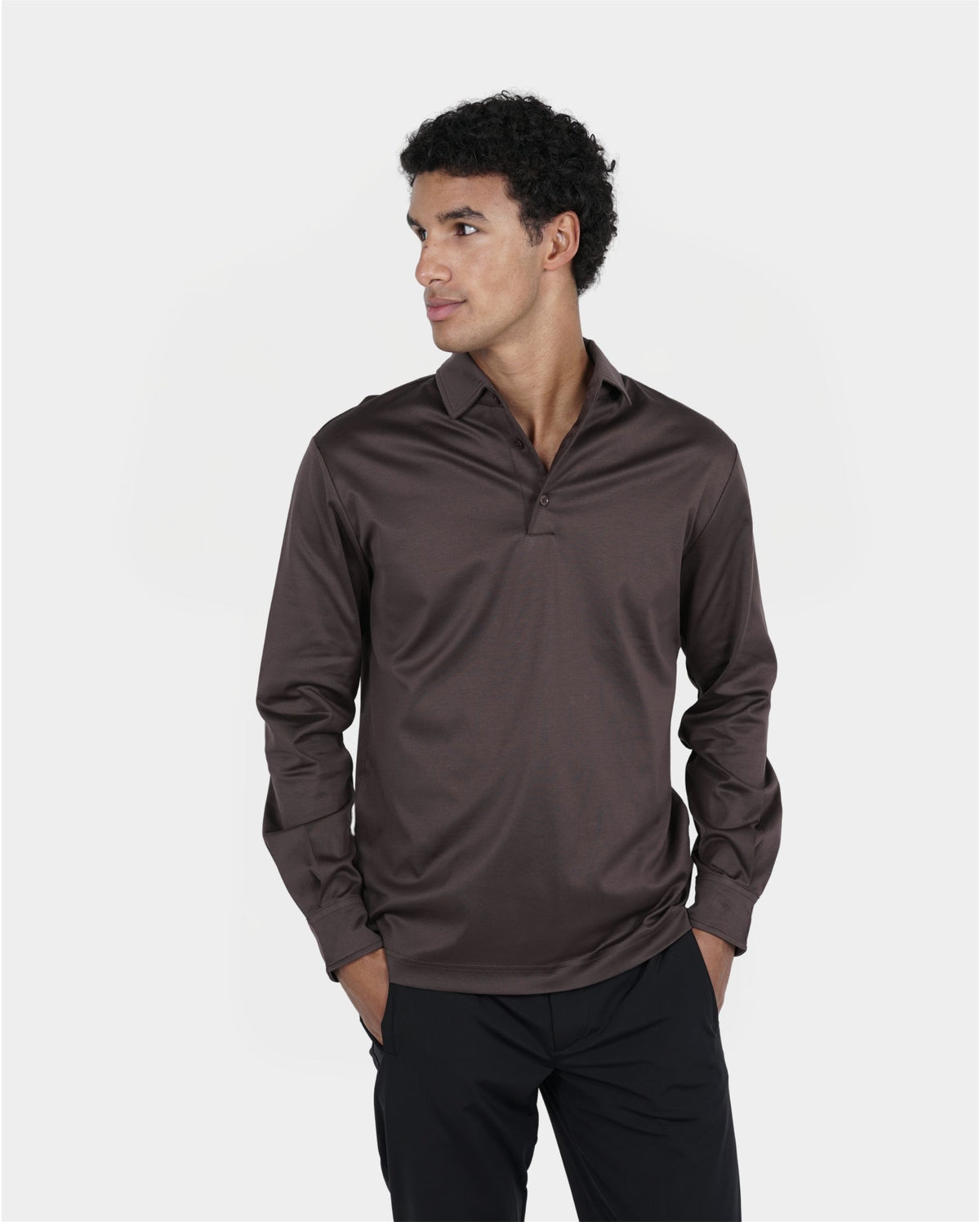 Ebano Longsleeve Polo
