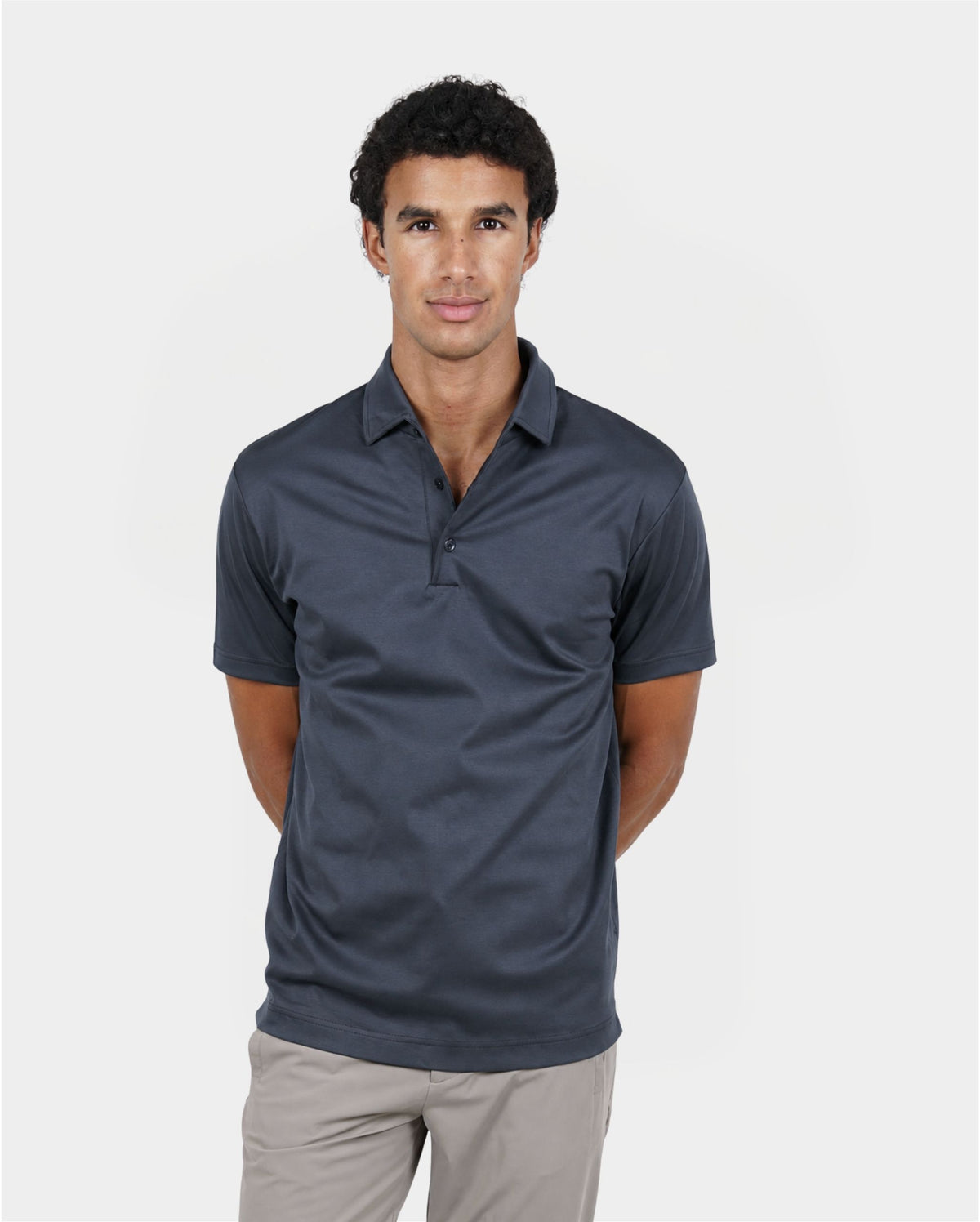 Slate Blue Polo