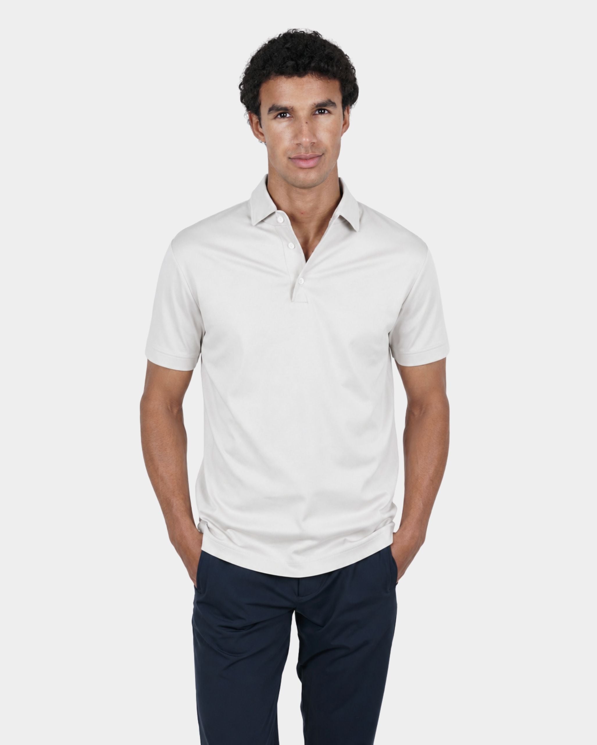 Pearl Grey Polo