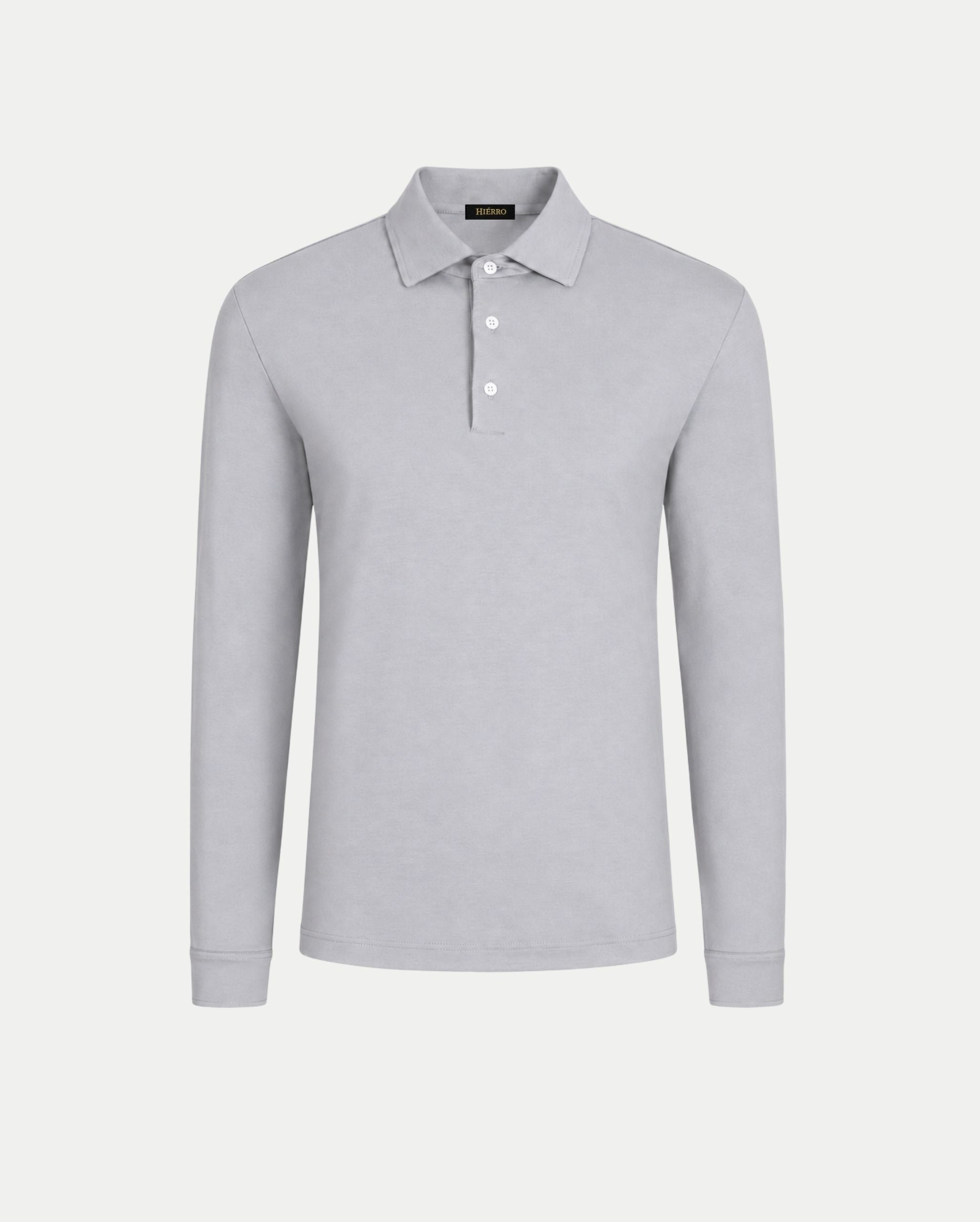 Grigio Longsleeve Polo