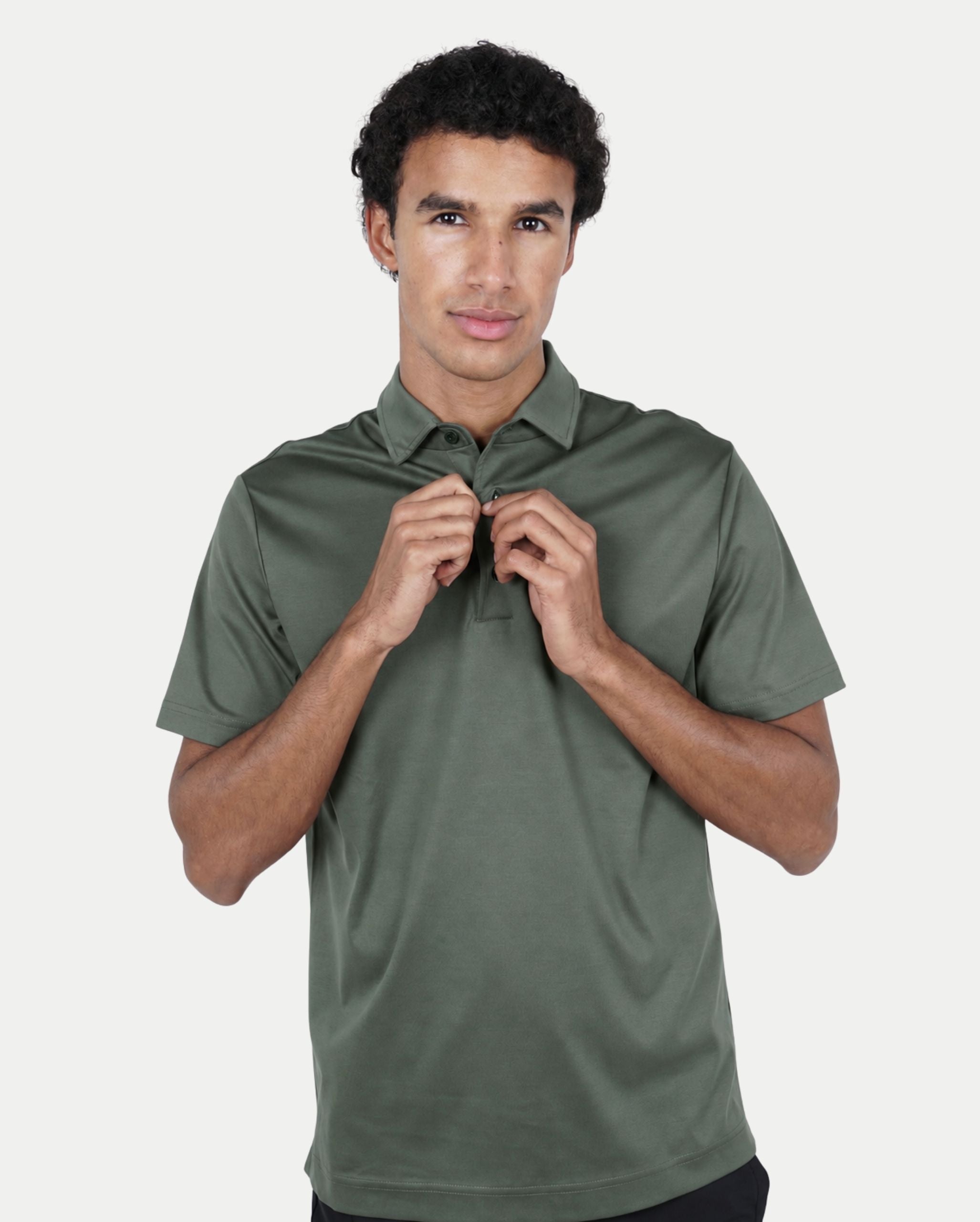 Army Green Polo