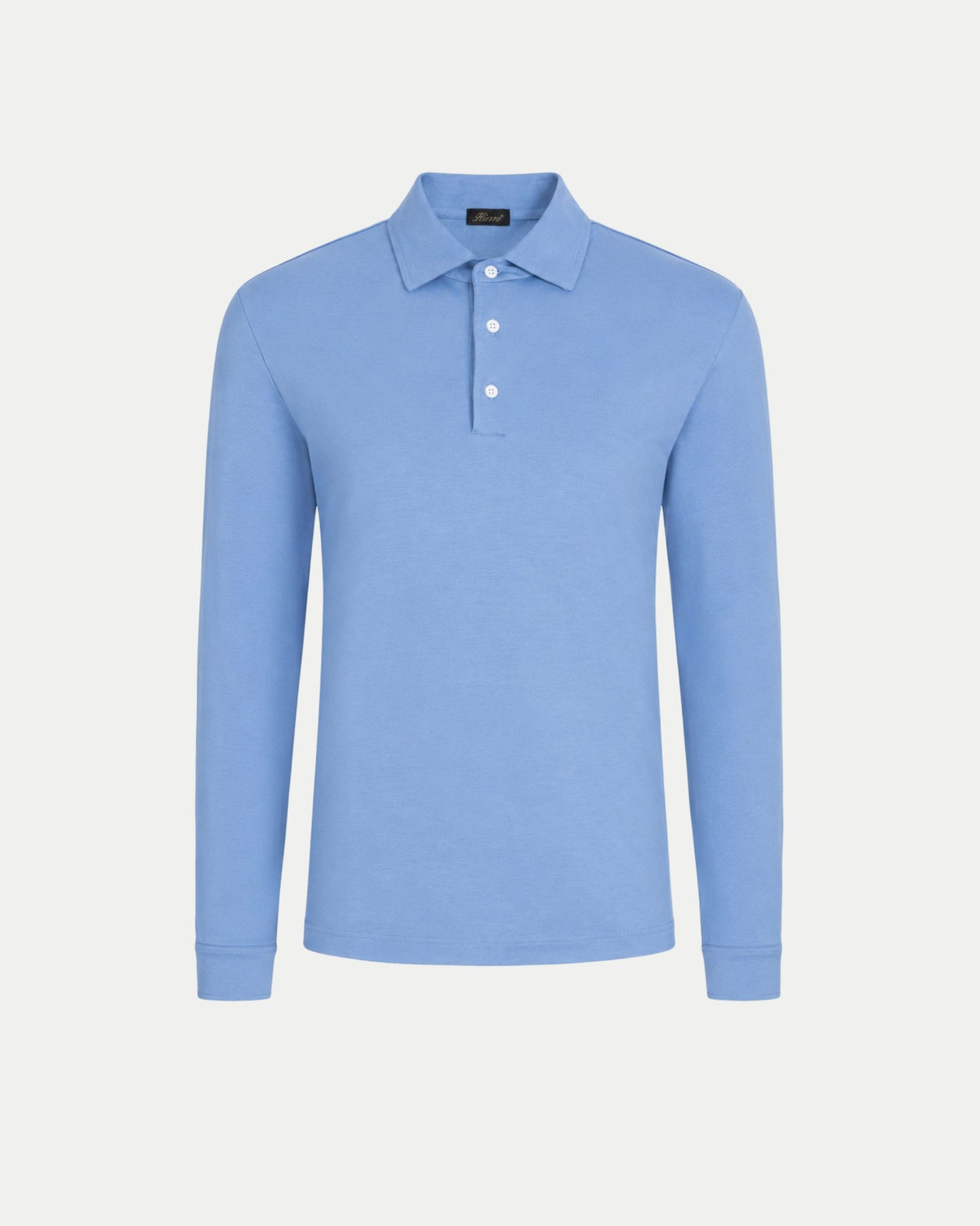 Blue Longsleeve Polo