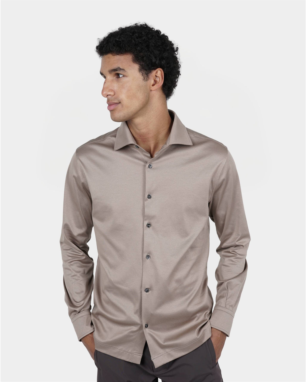 Mid Taupe Shirt
