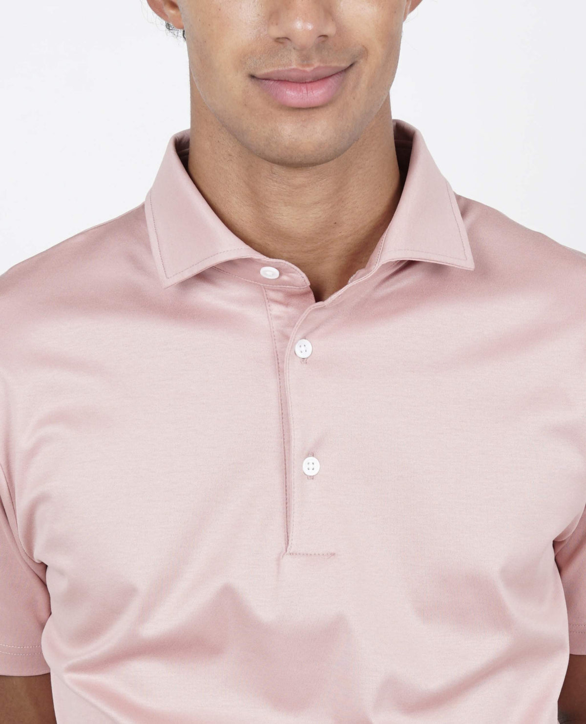 Soft Pink Polo