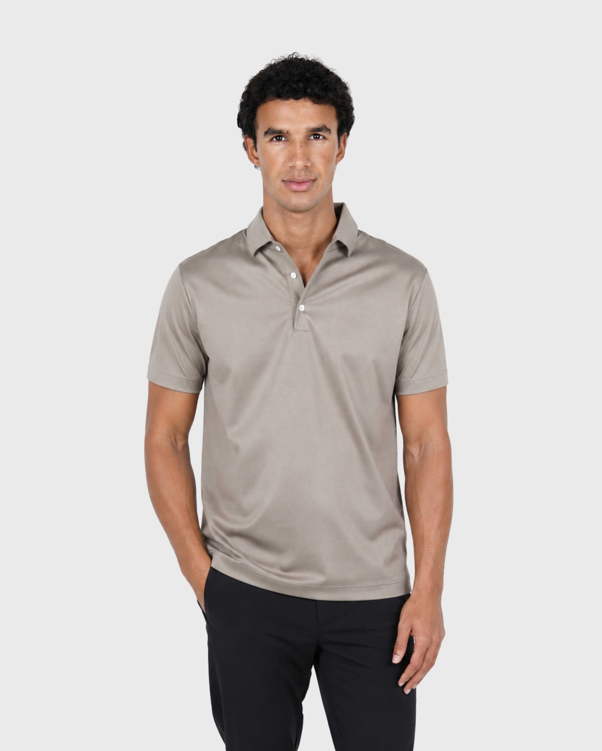 Taupe Polo