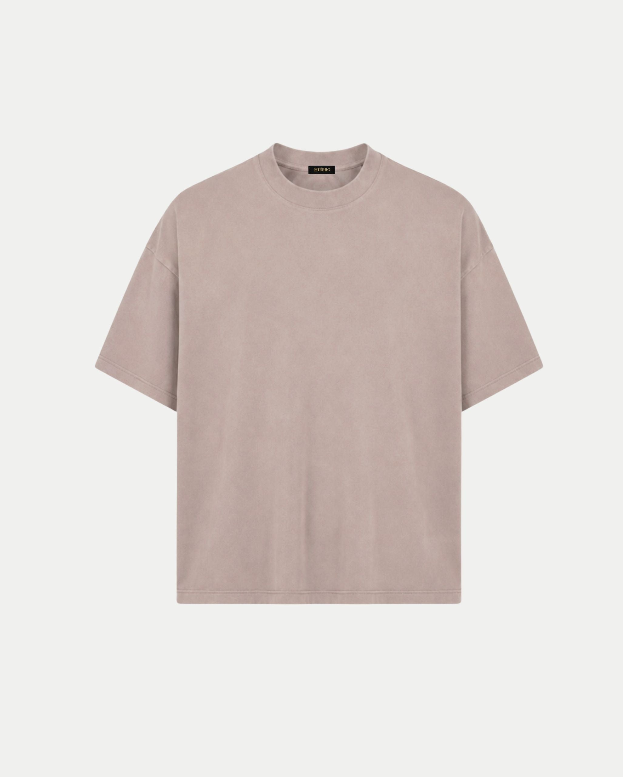 Taupe Supima Oversized T-shirt