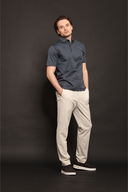 Slate Blue Polo