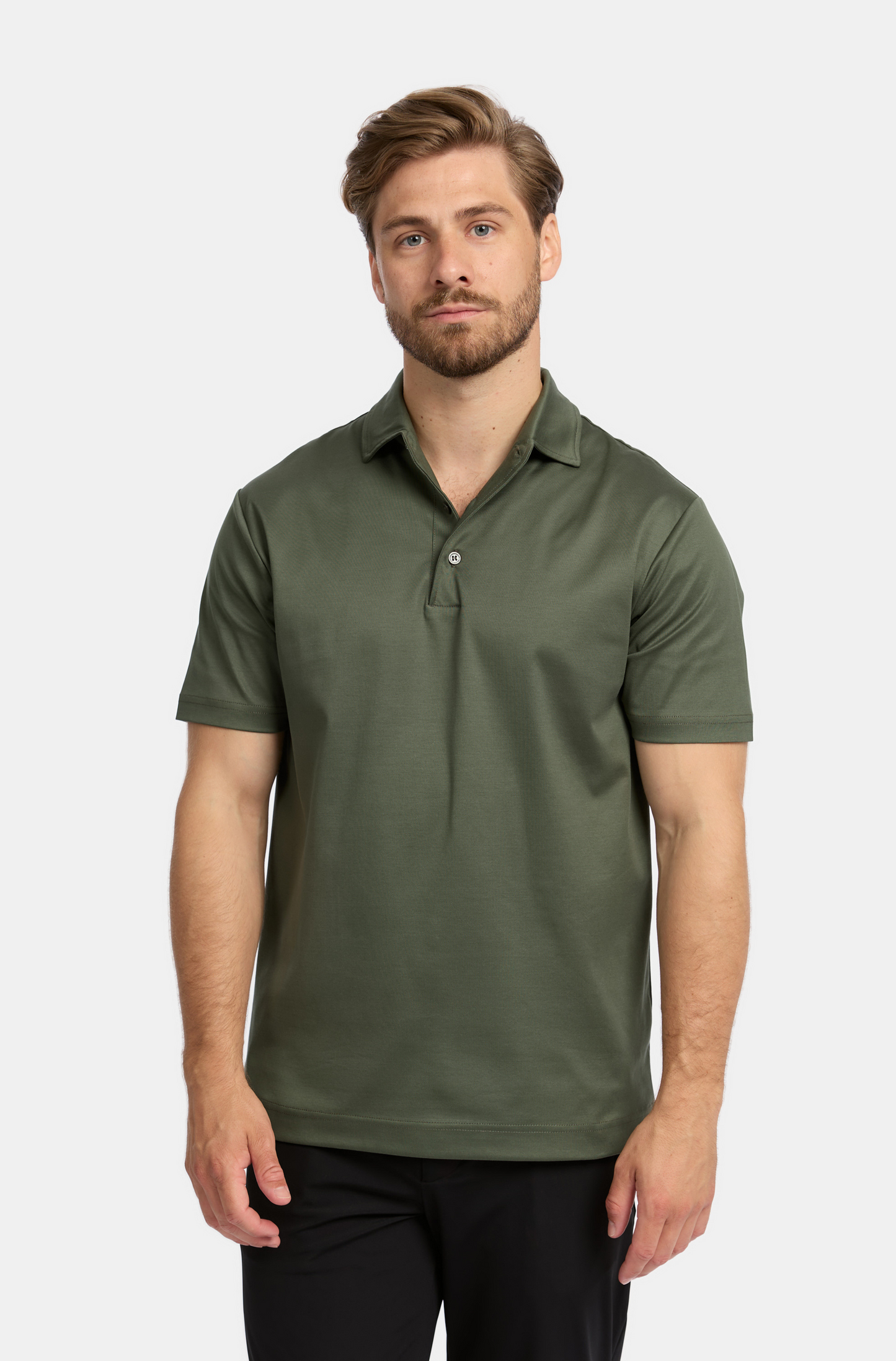 Edera Army Green Polo
