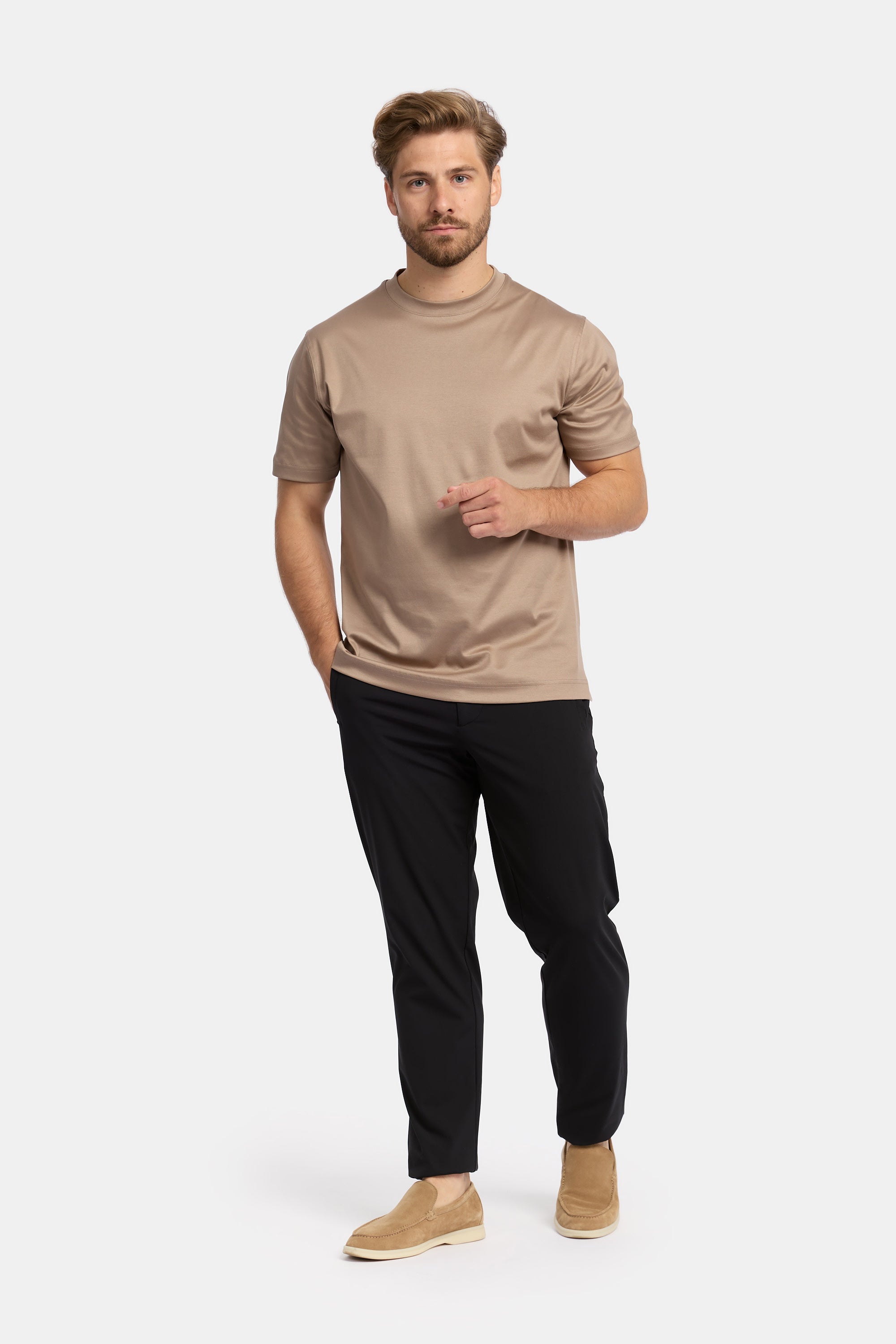 Mid Taupe T-Shirt