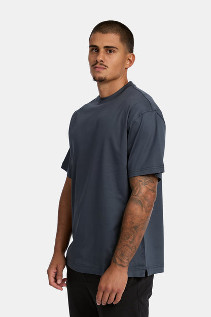 Slate Blue Oversized T-shirt