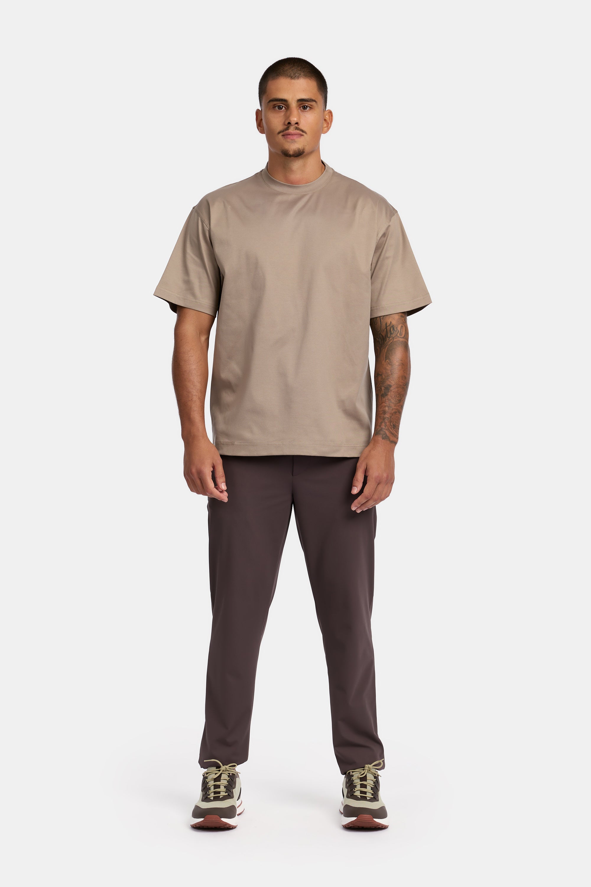 Taupe Oversized T-shirt