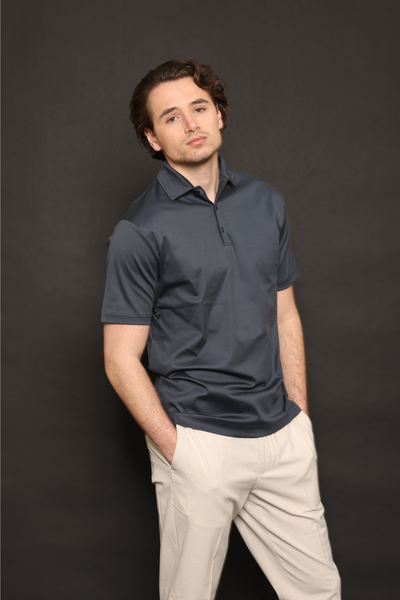 Slate Blue Polo