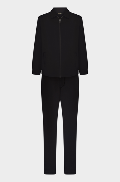 Midnight Black Suit