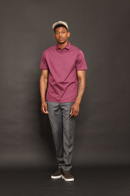 Aubergine Red Polo