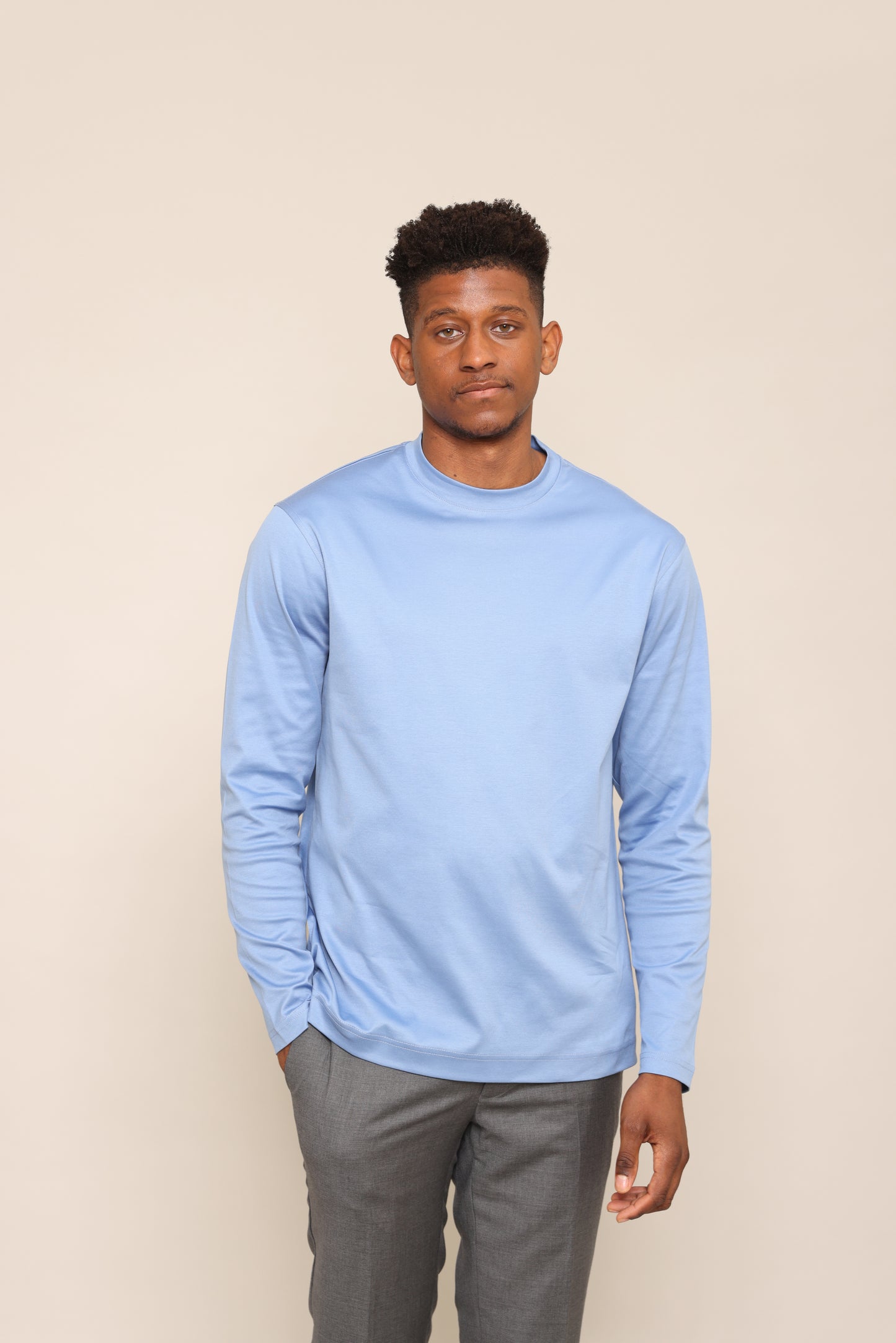 Pag Blue Lange Mouwen T-shirt
