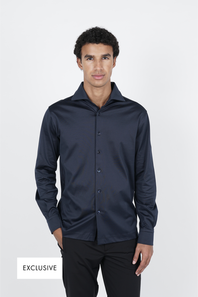 Dark Navy Overhemd