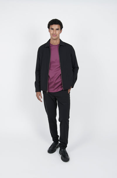 Midnight Black Suit