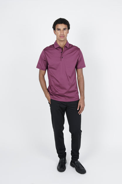 Aubergine Red Polo
