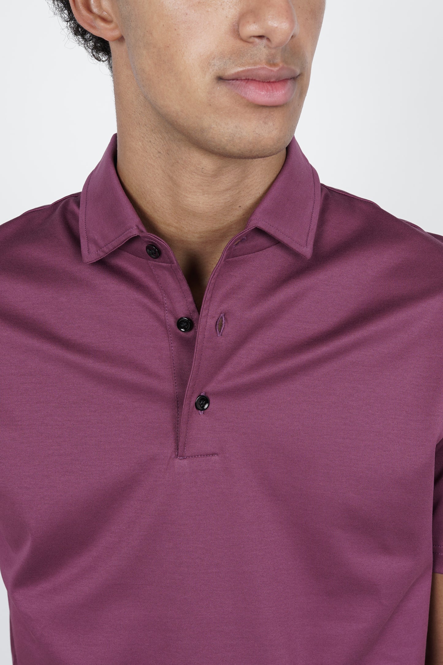 Aubergine Red Polo