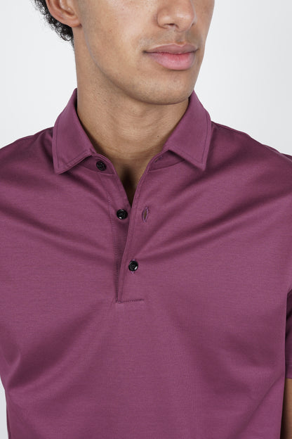 Aubergine Red Polo