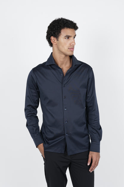 Dark Navy Overhemd