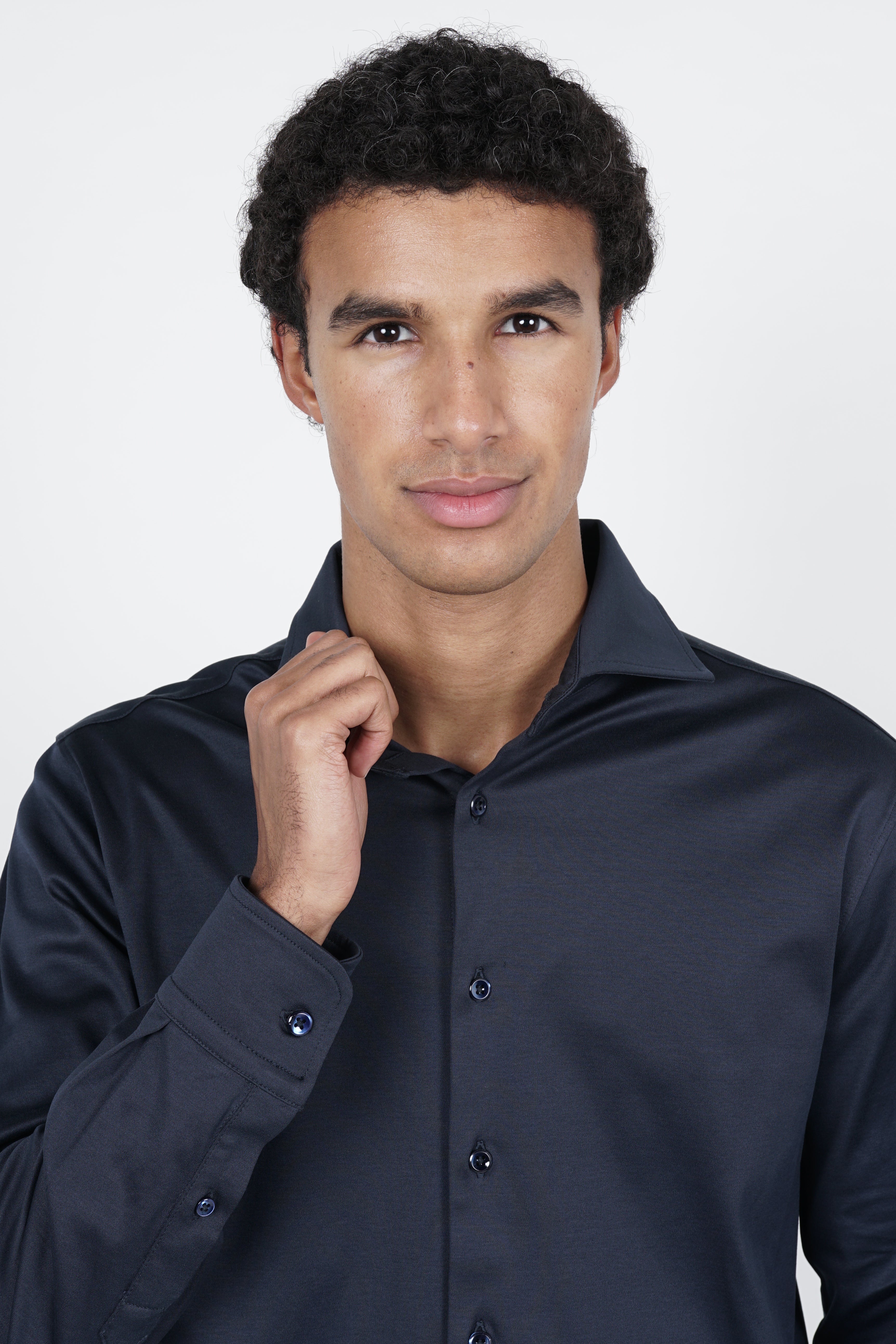 Dark Navy Overhemd