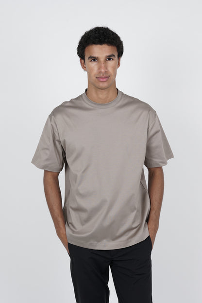 Piombo Grey Oversized T-shirt