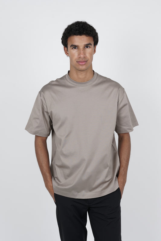 Piombo Grey Oversized T-shirt