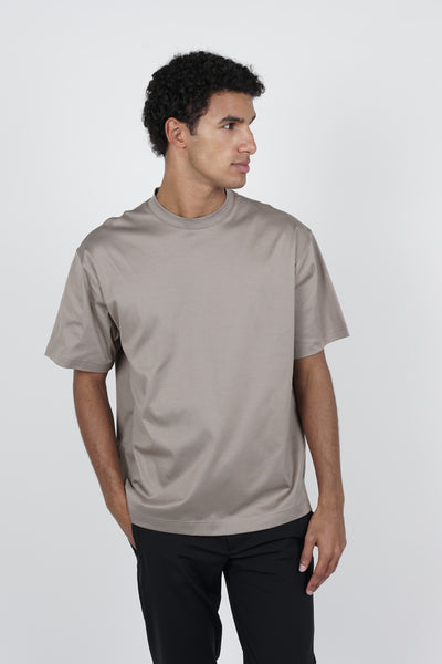 Piombo Grey Oversized T-shirt