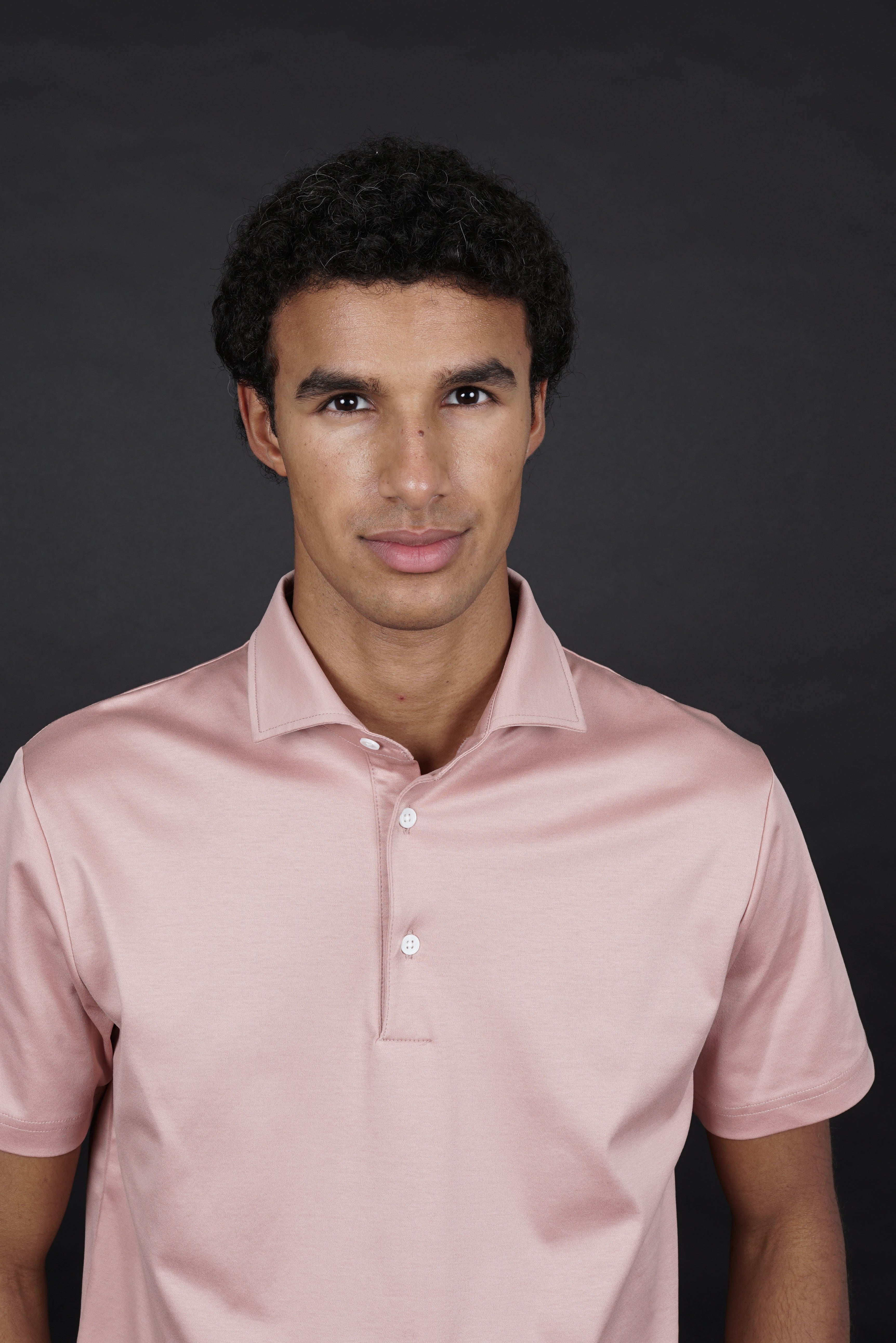 Soft Pink Polo
