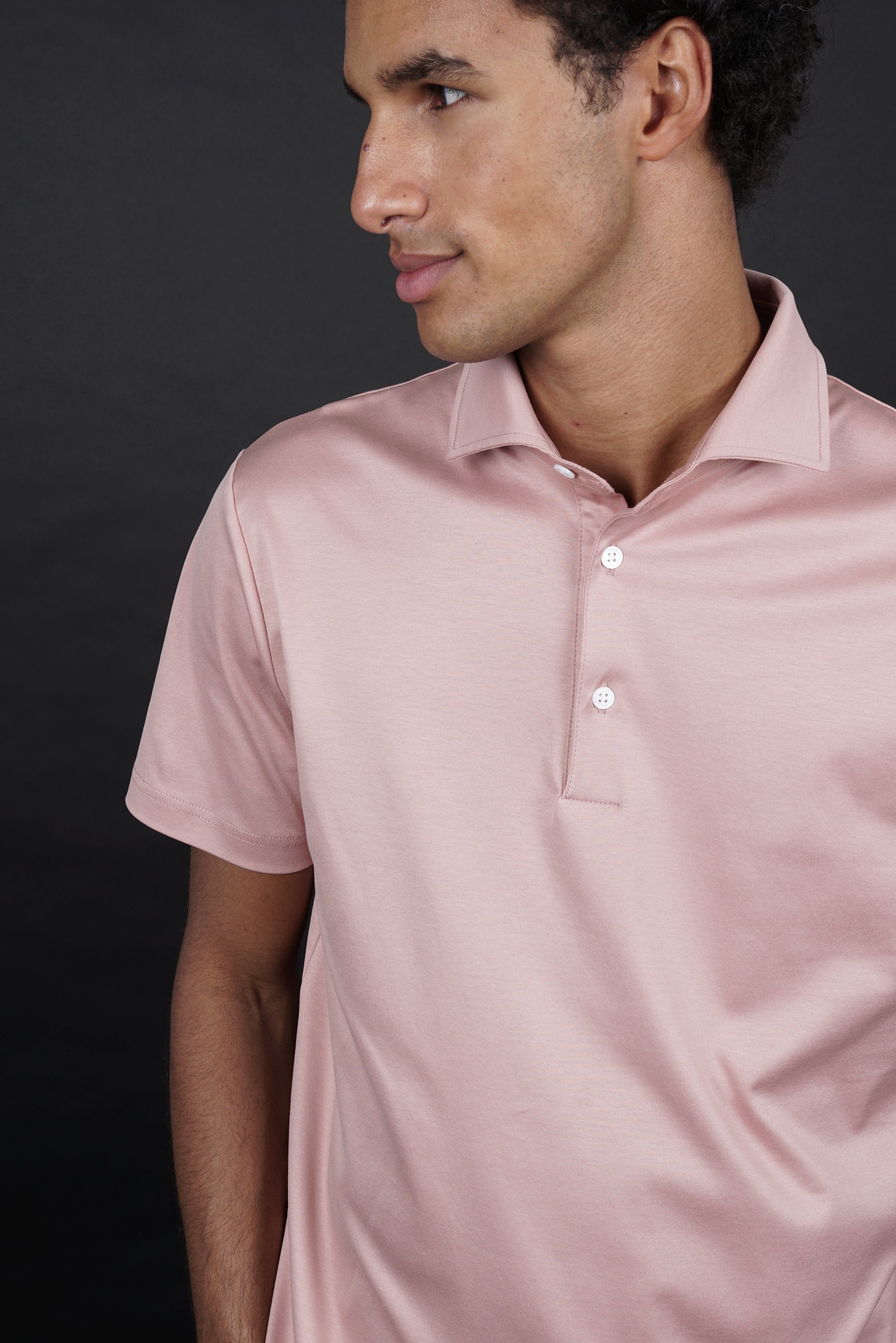 Soft Pink Polo