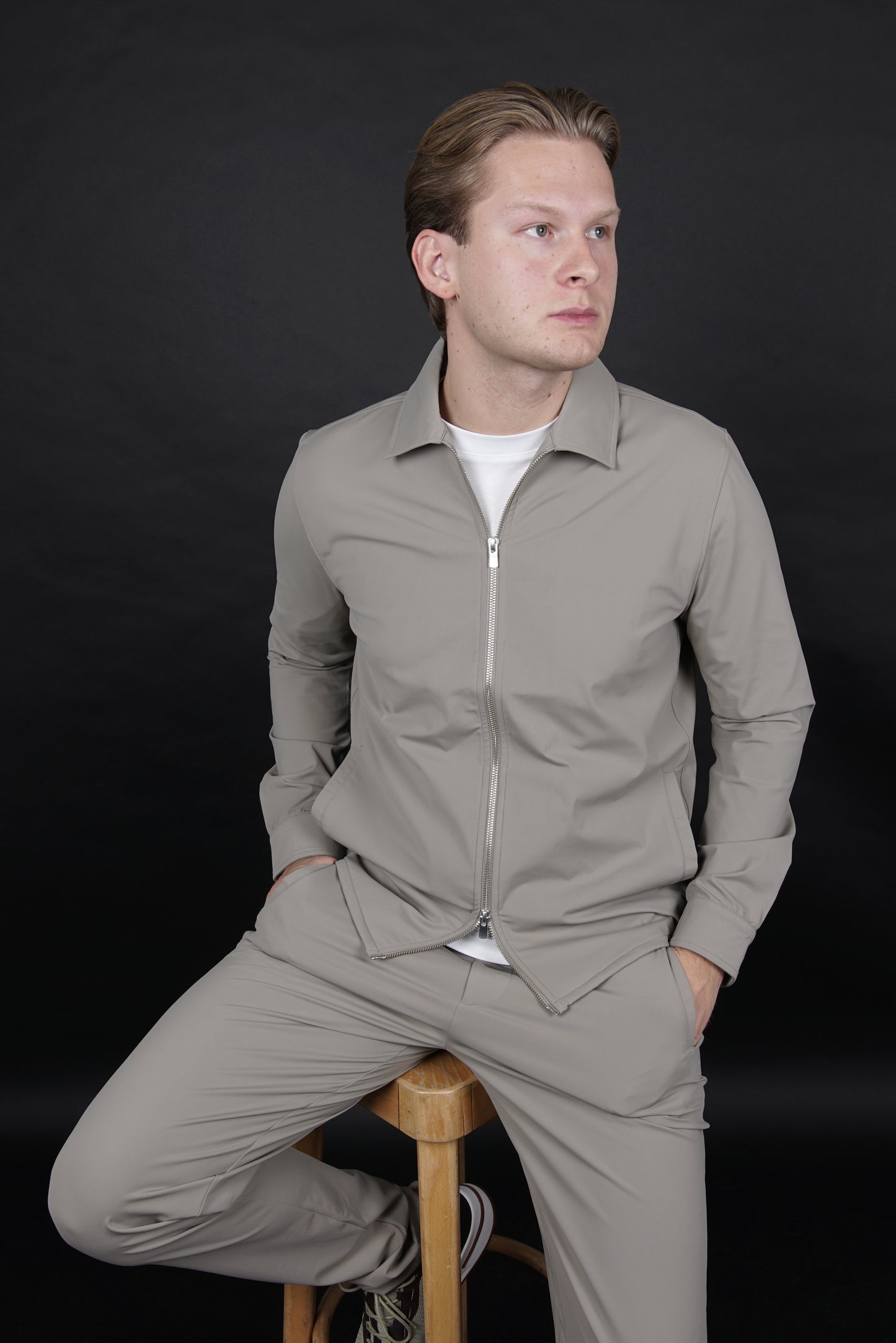 Piombo Grey Suit