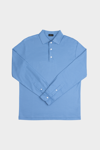 Pag Blue Longsleeve Polo