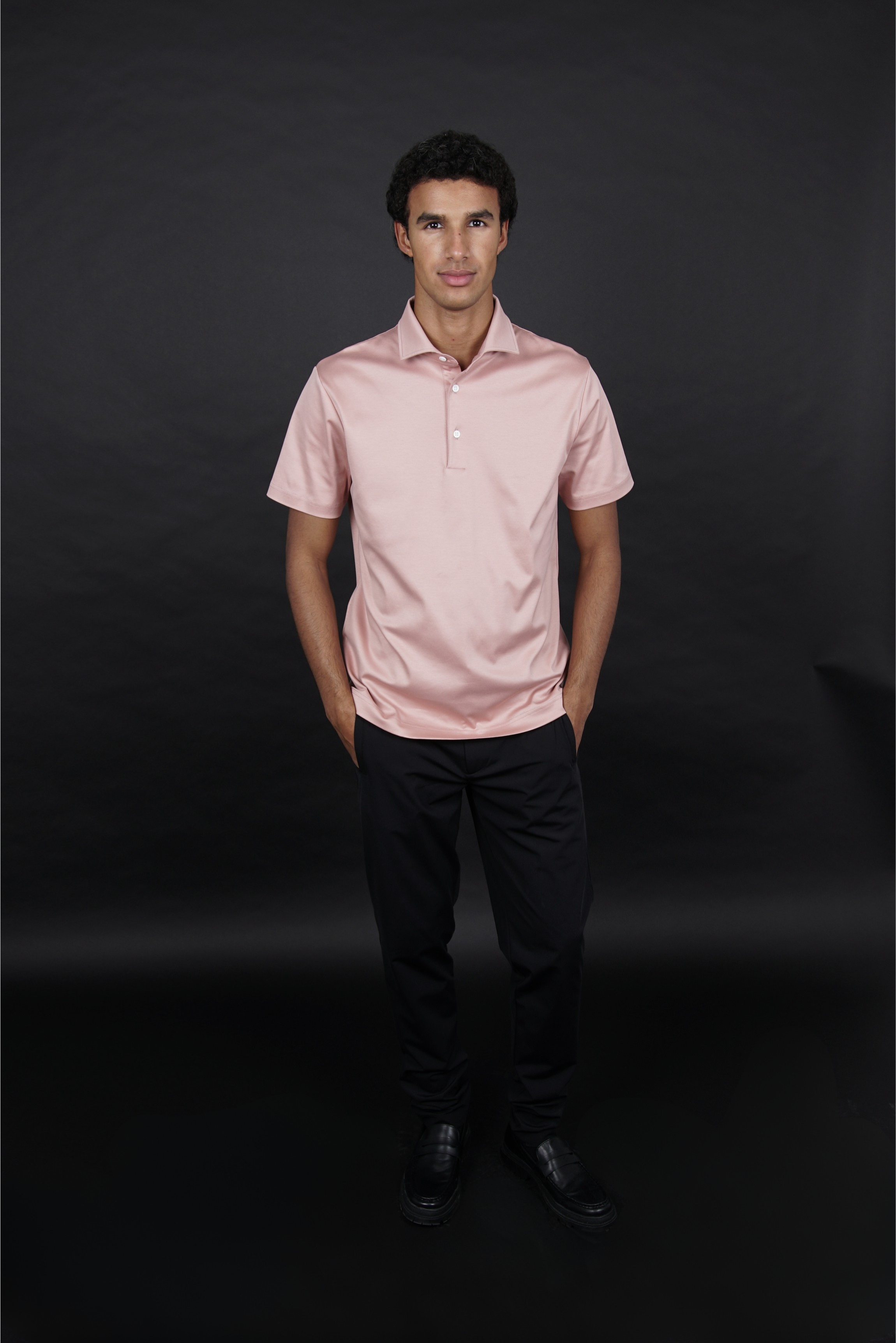 Soft Pink Polo