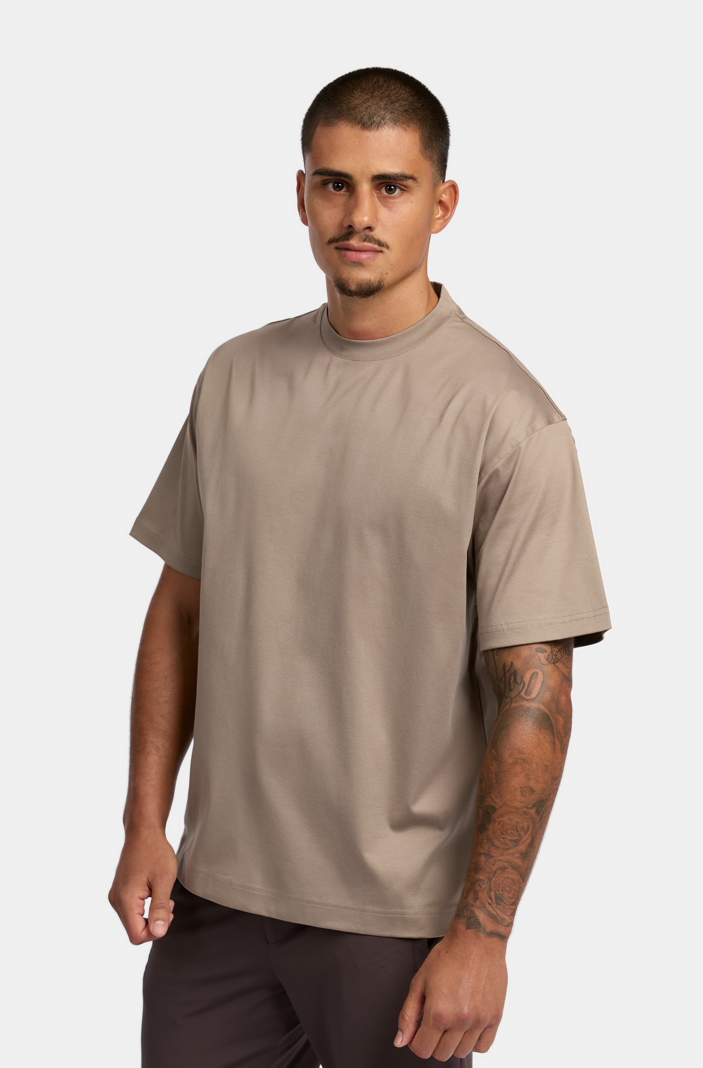 Piombo Grey Oversized T-shirt