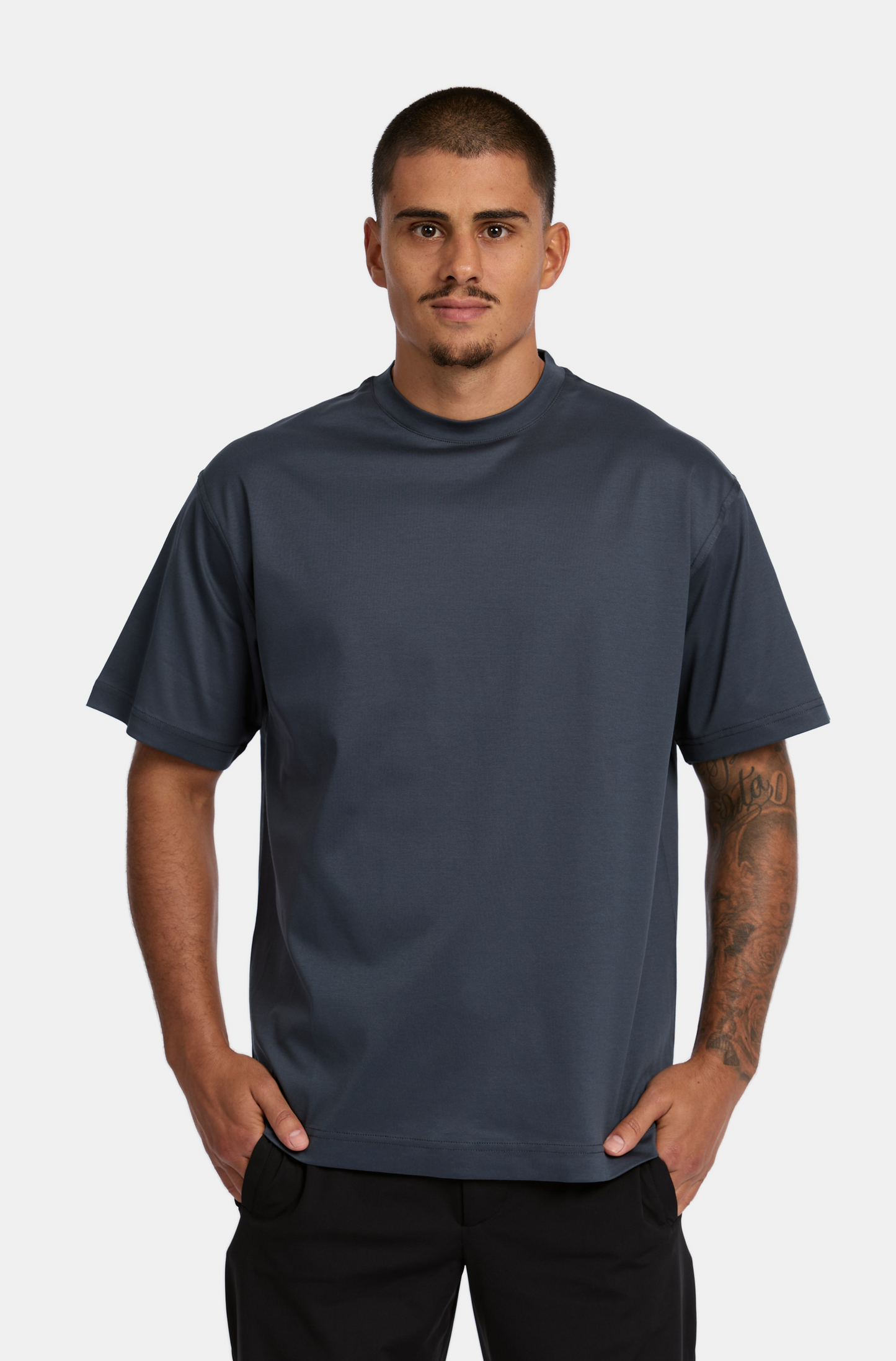 Slate Blue Oversized T-shirt